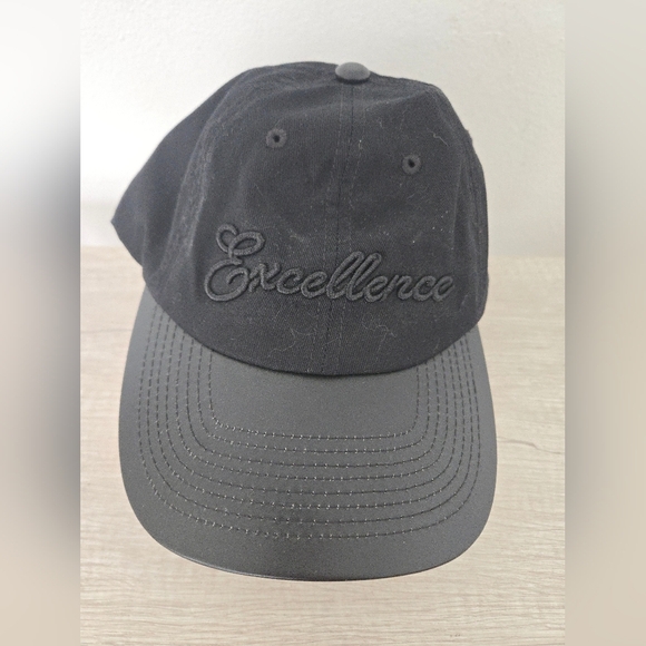 Embellished by Robyn Dixon Black on Black Excellence Hat Cap Womens One Size Adj - Picture 1 of 7